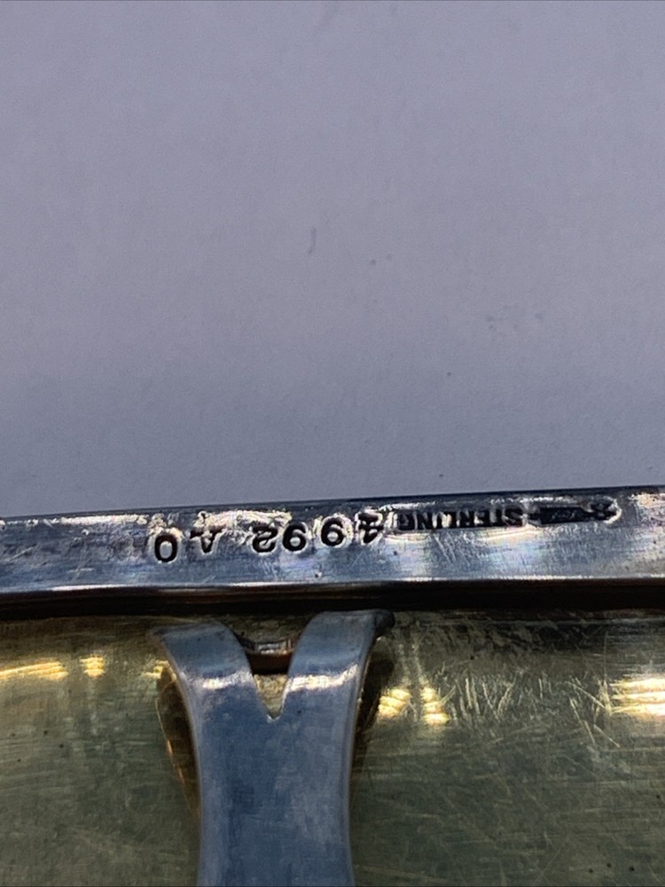 Vintage Sterling Silver Cigarette Case