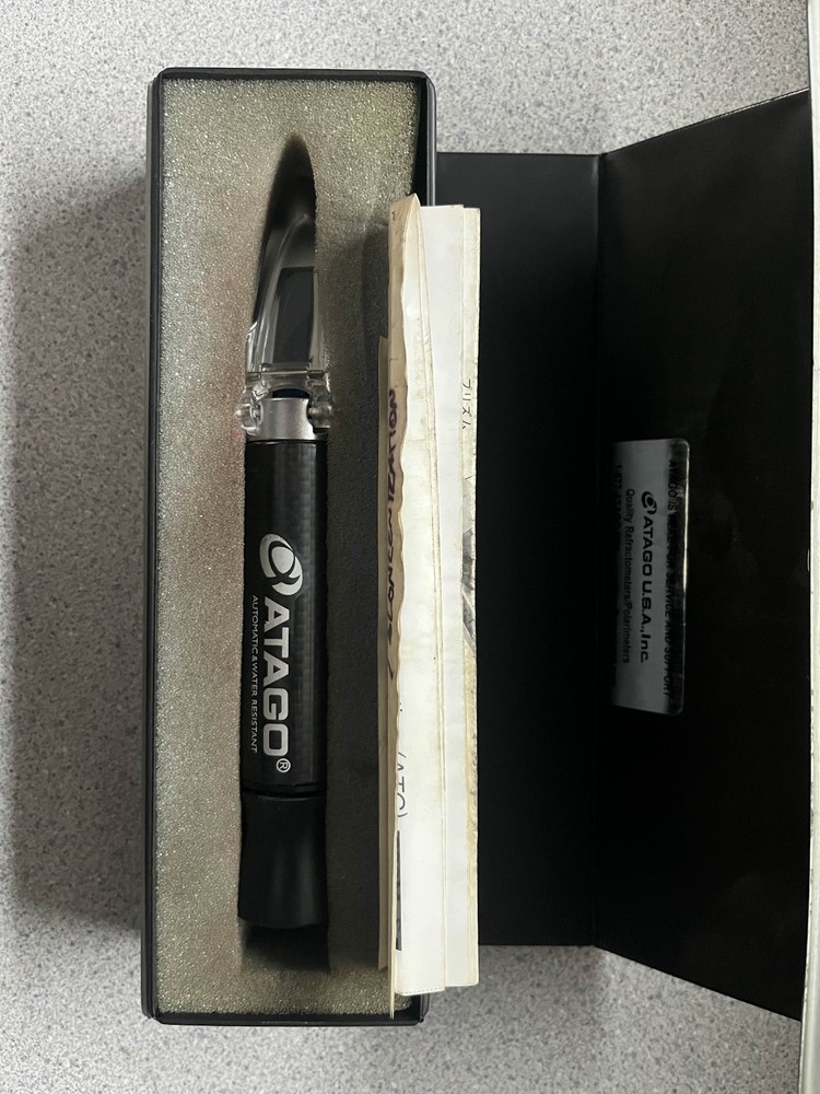 ATAGO Master Refractometer - Automatic & Water Resistant - Made in Japan