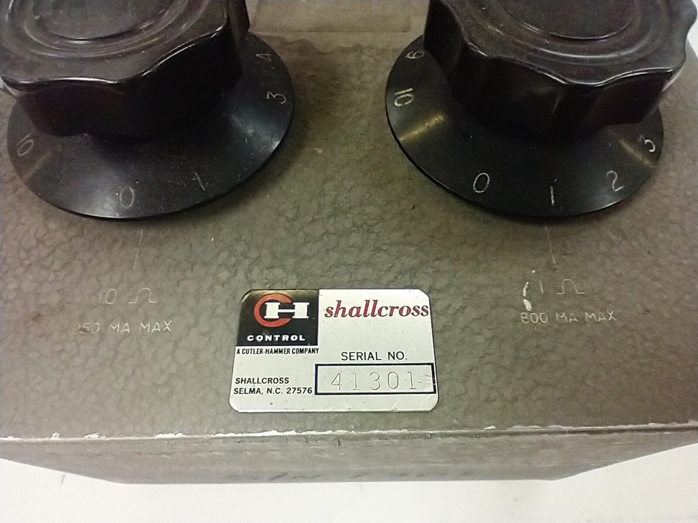SHALLCROSS 832-04 RESISTANCE - DECADE BOX