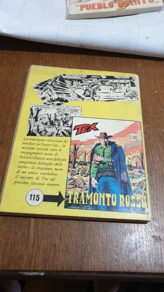 ORIGINAL TEX NO. 114 GOOD CONDITION
