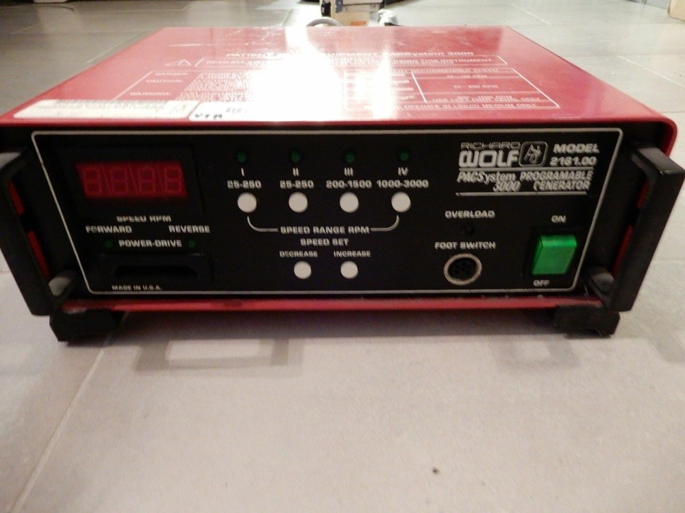Richard Wolf 2161 PACSystem 3000 Programable Generator