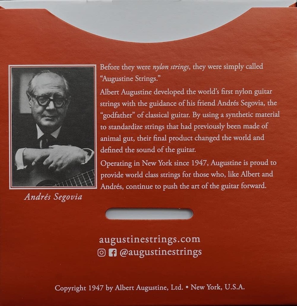 Albert Augustine 531A Regal Red Label Classical Guitar Strings