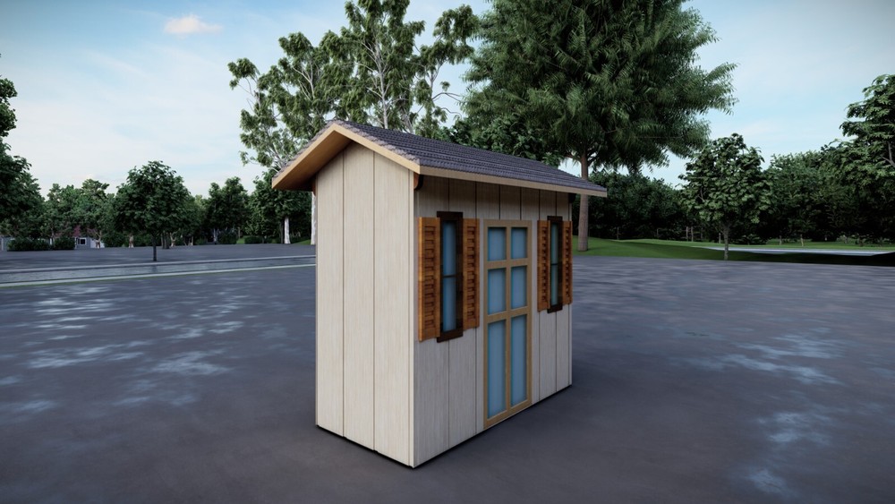 DIY Building Plans for 12'x6' Storage Shed - 32 Sheets, Tools & Materials List