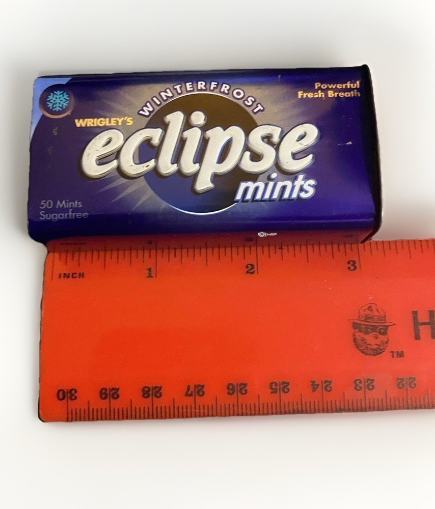 2 ECLIPSE Gum/Mints (EMPTY TINS) Collectible Tins