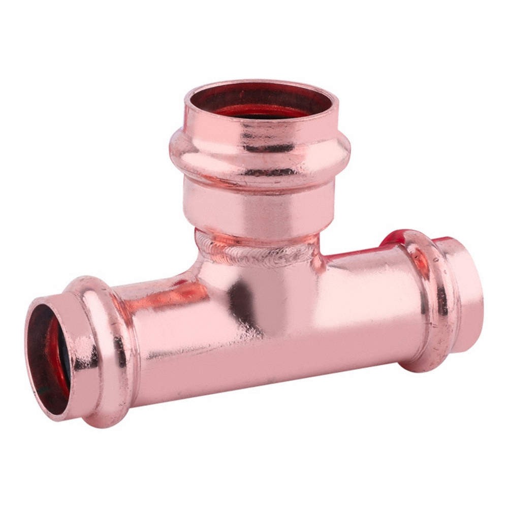 GRAINGER APPROVED  Press tee, 3/4" x 3/4" x 1" 816YW7