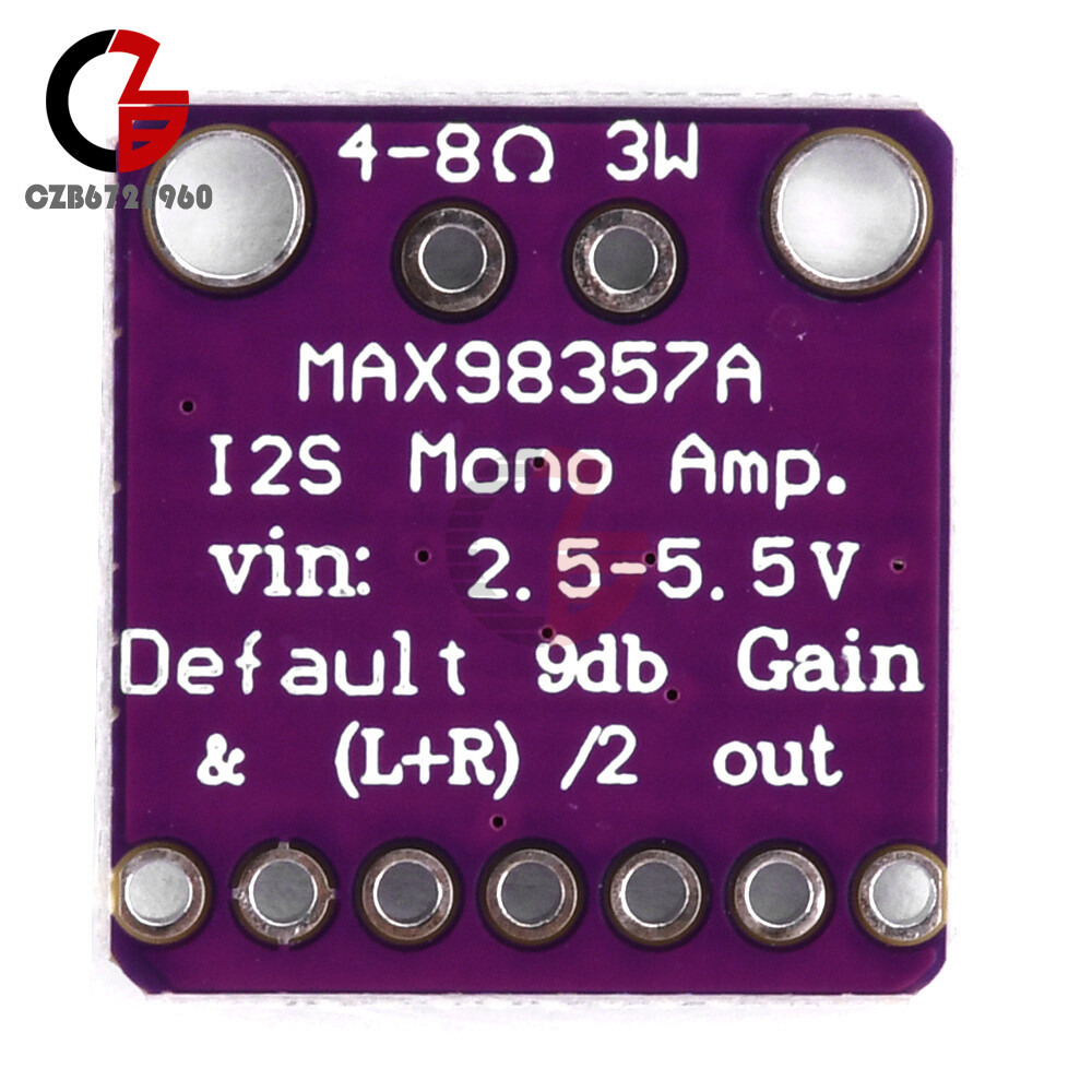 1-5PCS Max98357 Amplifier Module Filterless Audio Board For Raspberry Pi ESP32