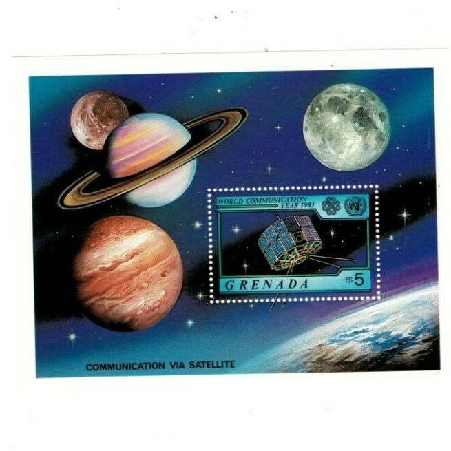 Grenada - 1983 - Communications - Souvenir Sheet - MNH (Scott#1158)