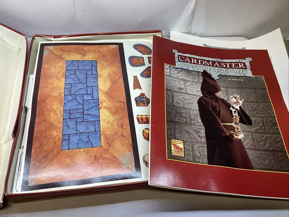 Advanced D&D 2E CARDMASTER ADVENTURE DESIGN DECK unverified if complete CM103019
