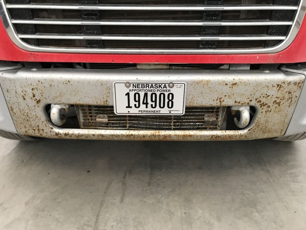 2003-2007 Freightliner M2 106 3 PIECE STEEL/POLY Bumper - Used