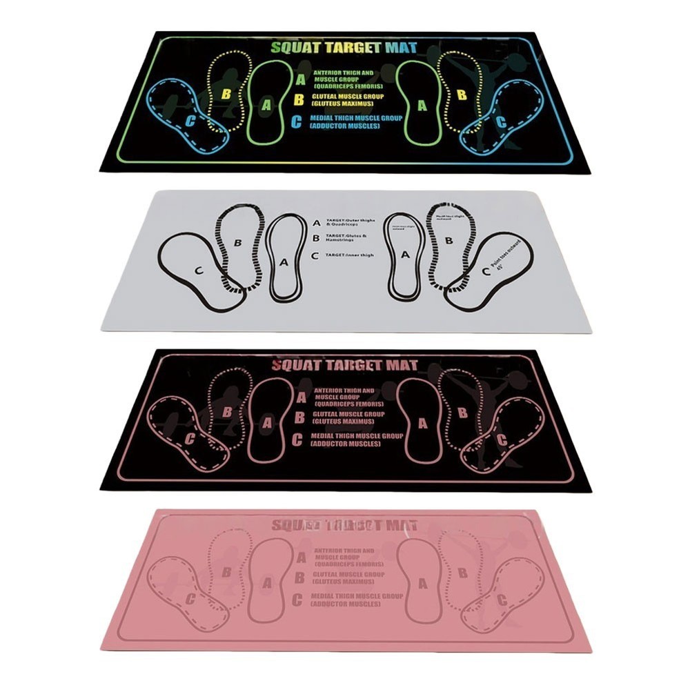 Pilates Training Mat Squat Exercise Pad Joint Protection Foldable Design