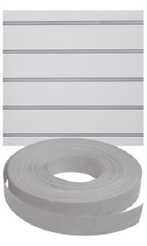 Vinyl Inserts Slatwall Panel Gray Shelving Display 130 ft 6 Rolls Decorative