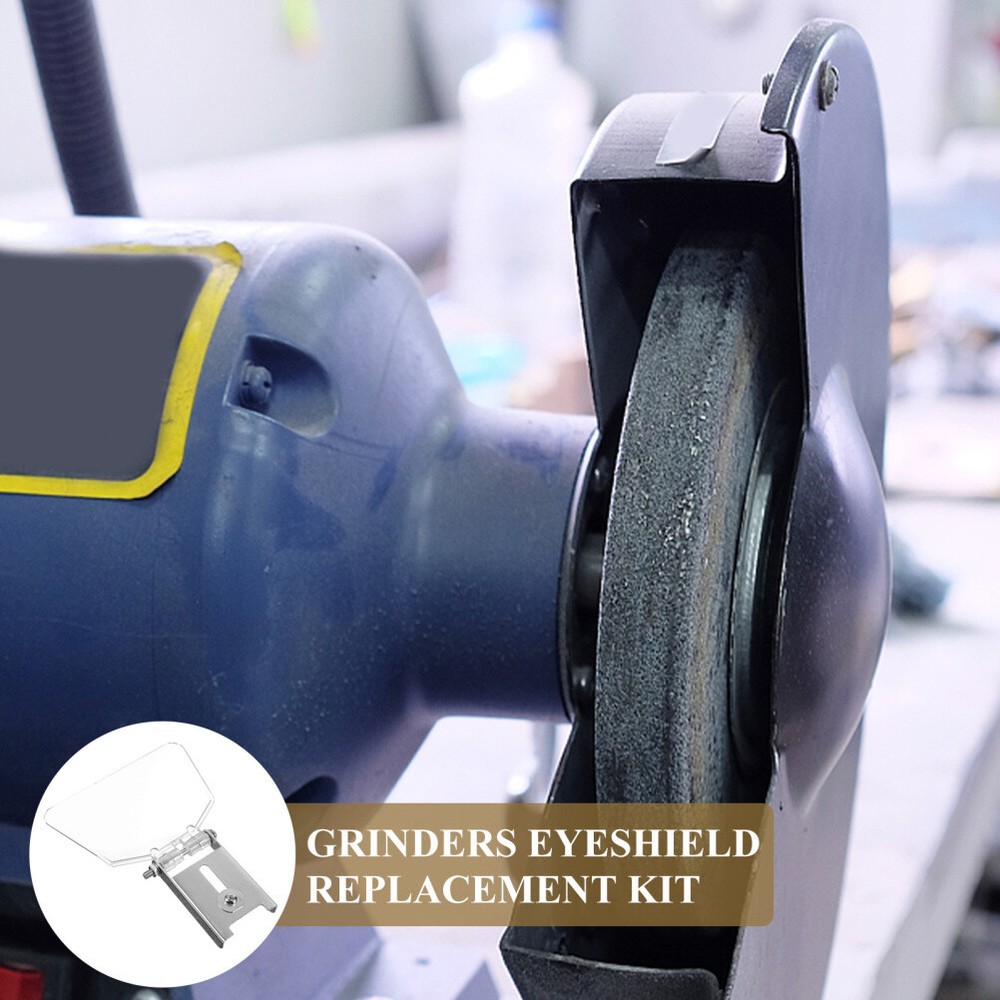 2 Pcs Desktop Grinder Protective Glasses Work Baby Universal Bench Eye Shield