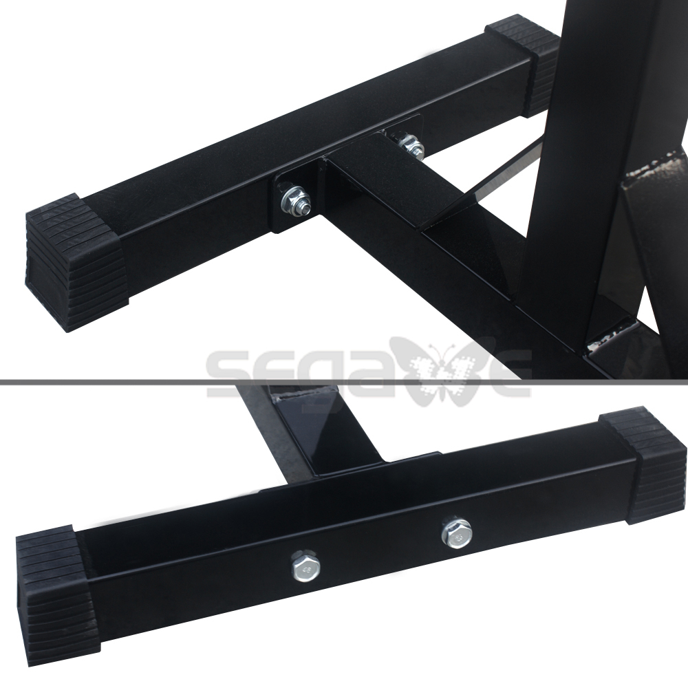 Adjustable Rack Standard Solid Steel Squat Stands Barbell Bench Press Exercise