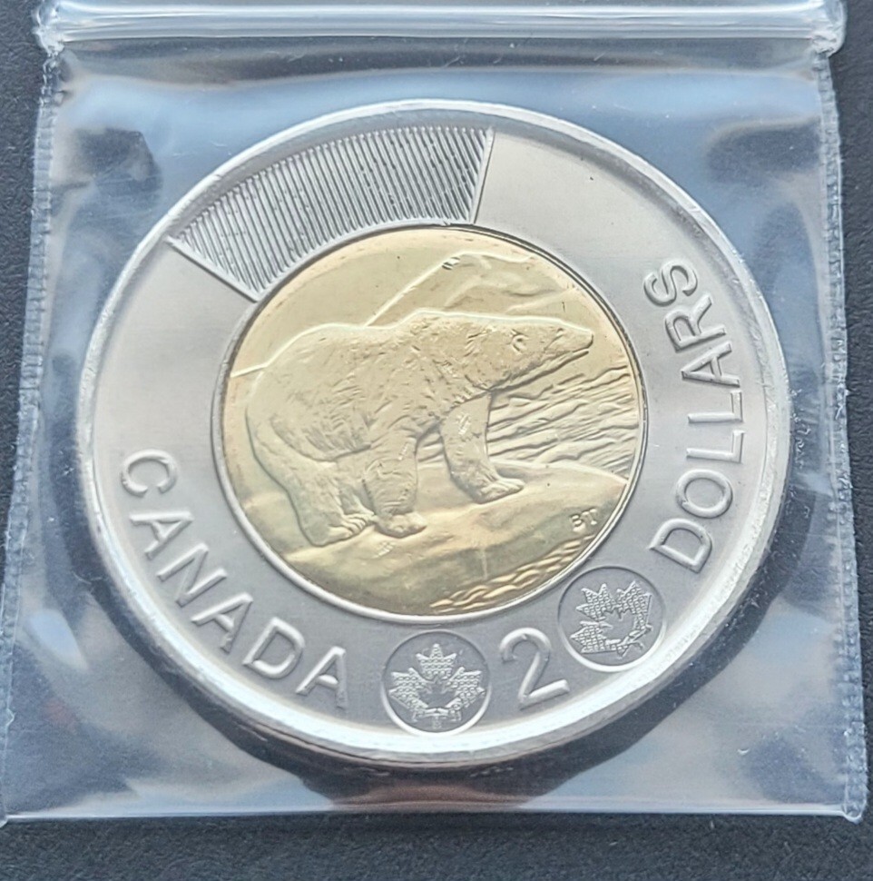 ***CANADA TOONIE 2025 *** FROM FIRST STRIKE MINT ROLL ***