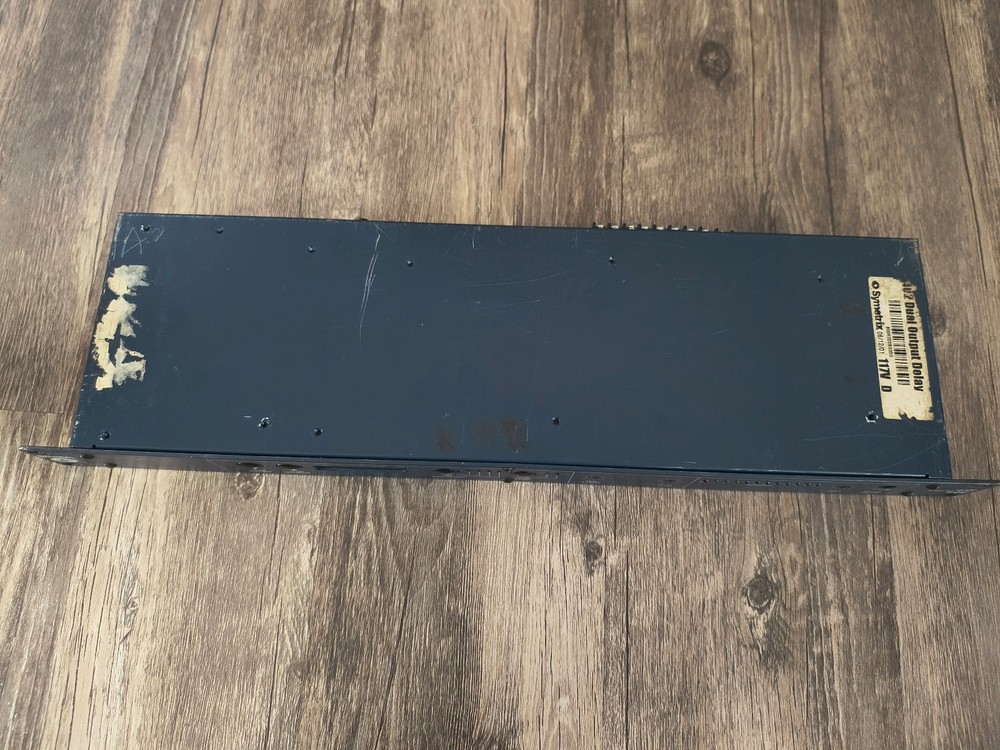 Symetrix 402 Dual Output Audio Delay - Tested - Missing System Status button