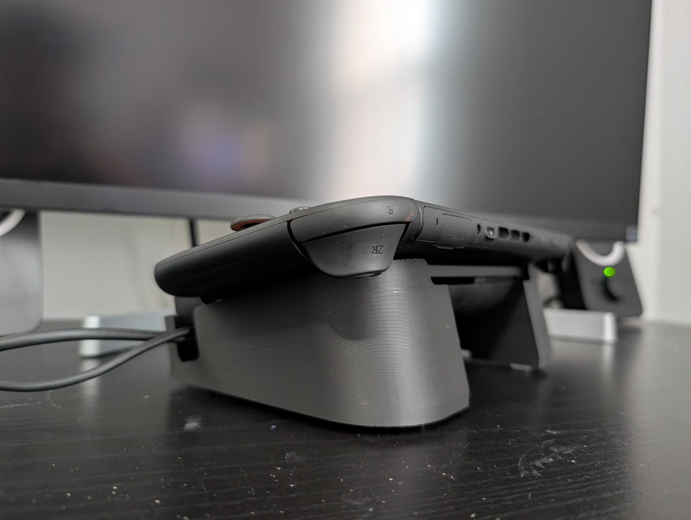 Nintendo Switch 2 Angled Low Profile Horizontal Dock Stand Holder