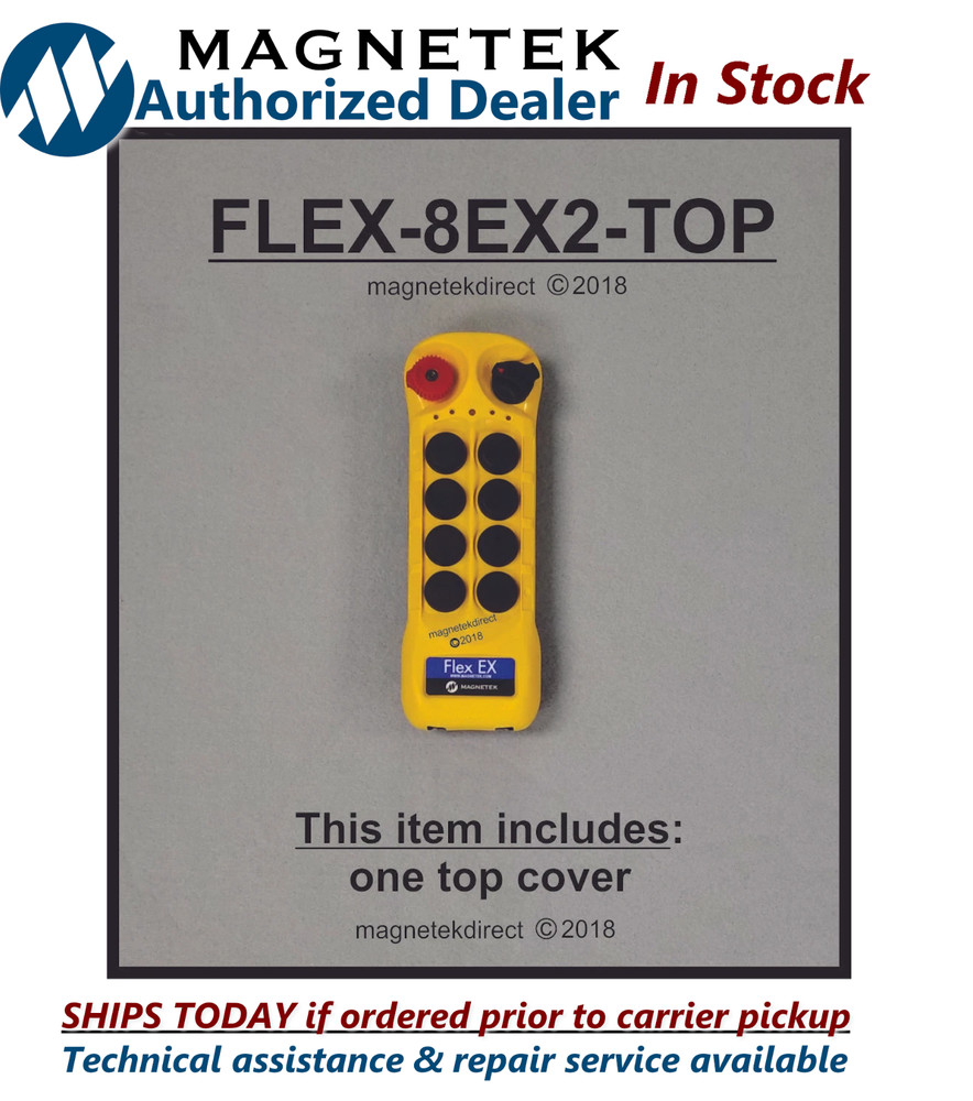 Magnetek FLEX-8EX2-TOP - front cover case, radio remote control transmitter part