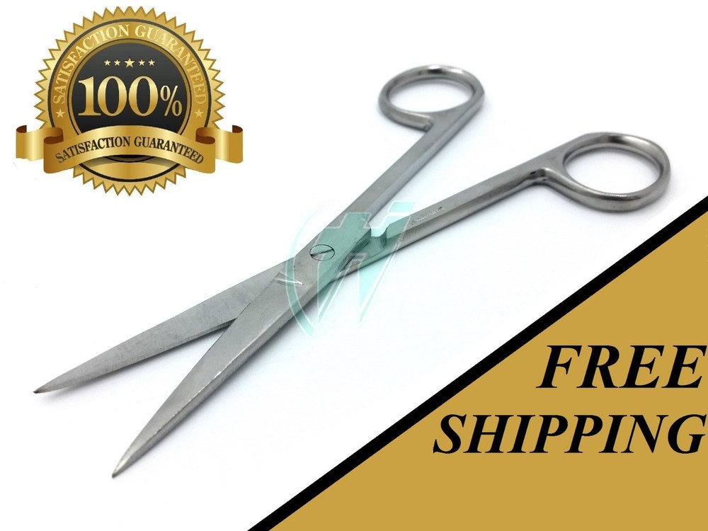 1 OPERATING DISSECTING SCISSORS 5.5" STRAIGHT SHARP SHARP TIP SURGICAL