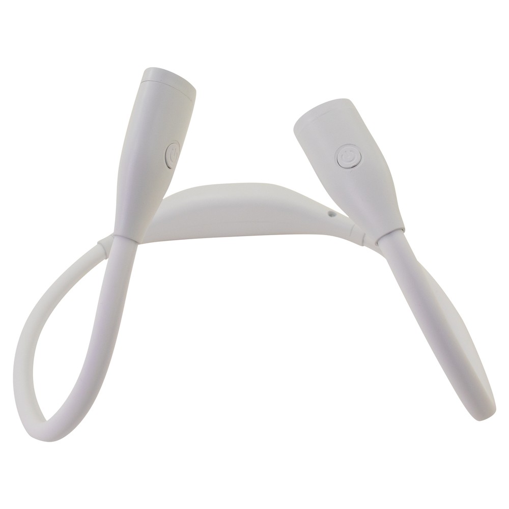 MotoProducts 4 Pack LED Neck Reading Light Bendable 3 Light Intensities Book