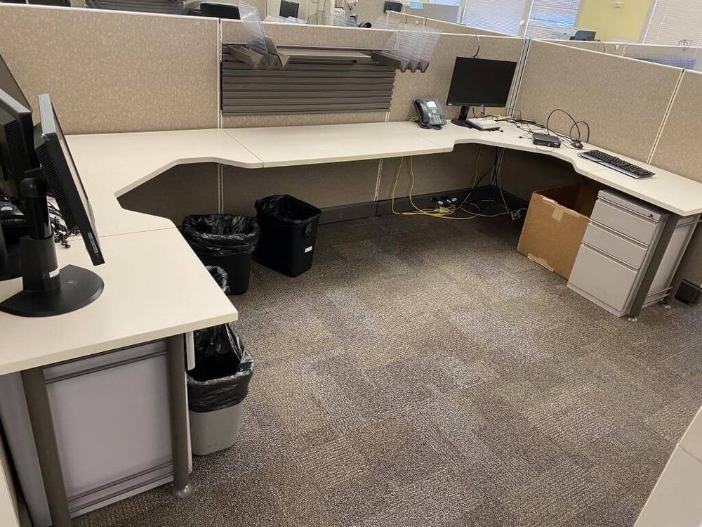 Open Plan AO2 6x6 Used Cubicles