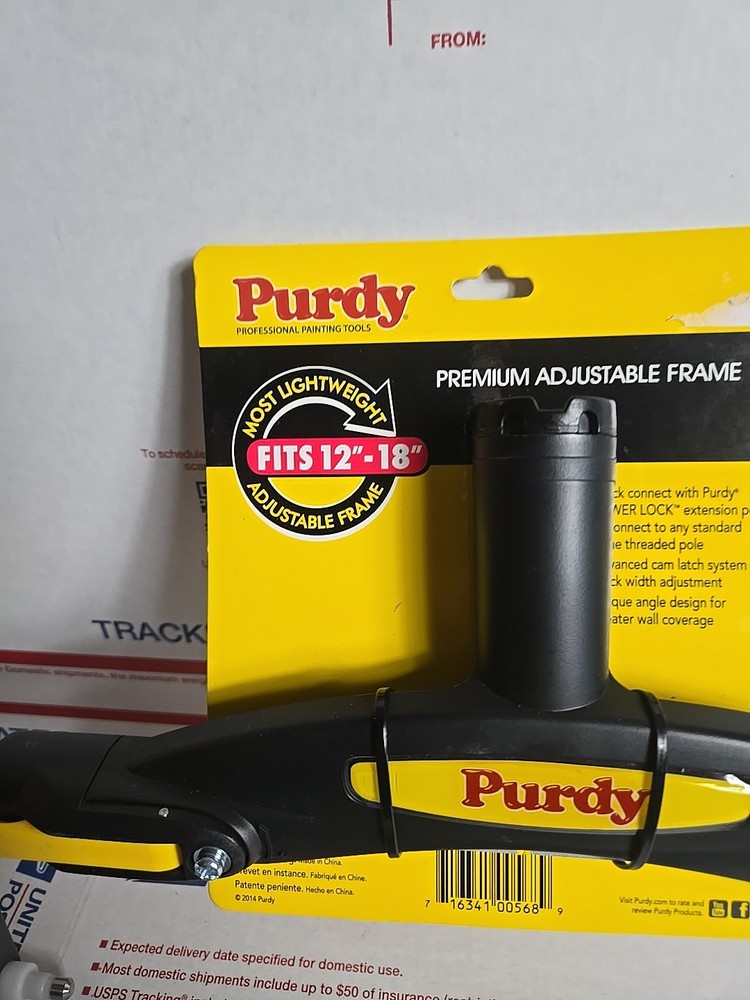 Purdy 12 in - 18 in Adjustable Paint Roller Frame - 14A753018