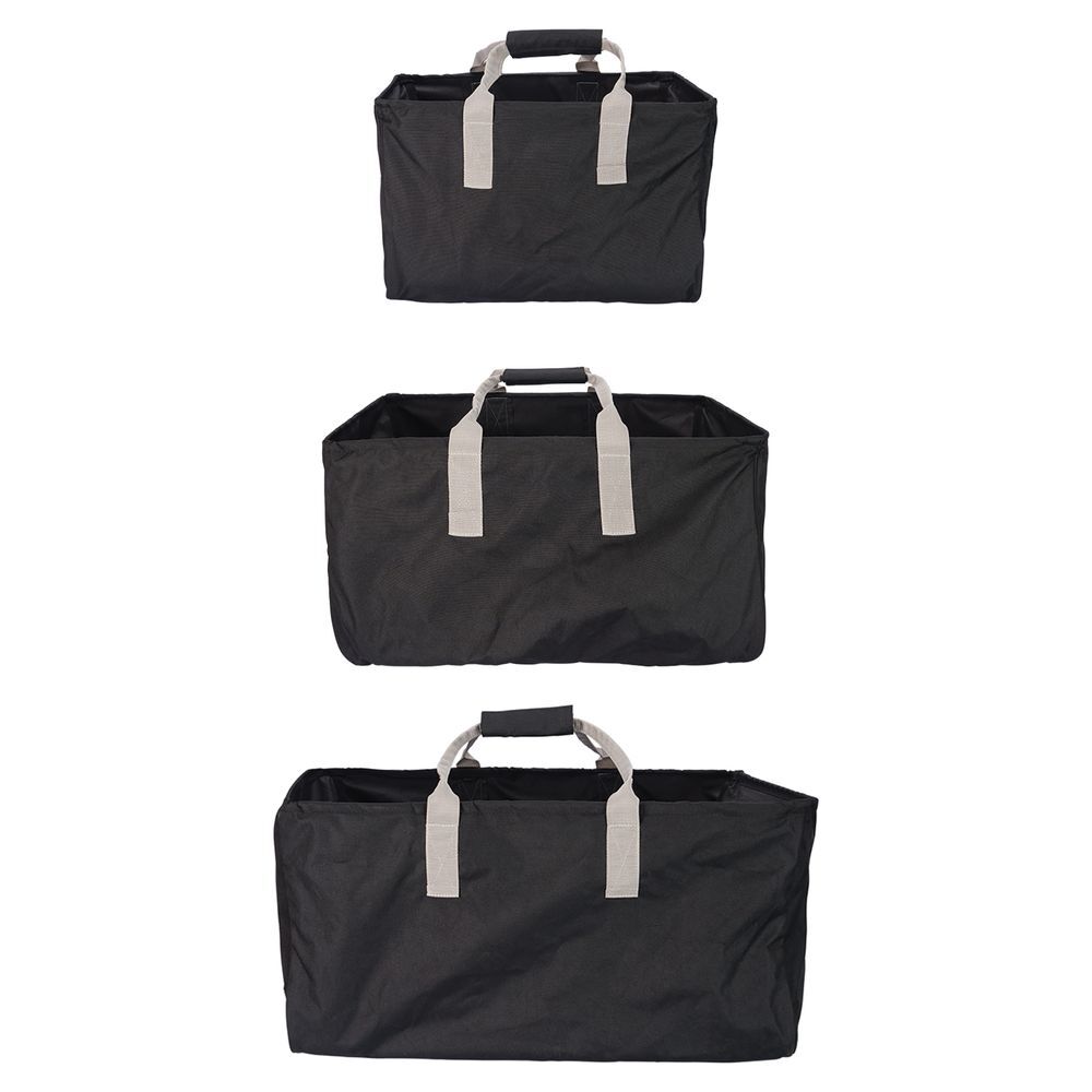 Schneiders Horsemans Utility Tote 3 Pack | Versatile Storage | Black/Silver