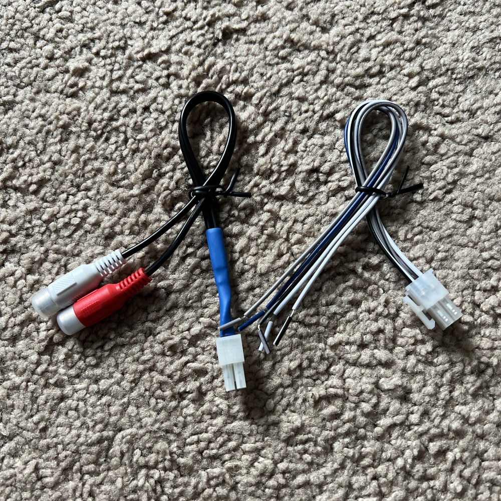 Kicker PCS500.1 Amplifier 6 Pin & 4 Pin Input Harness
