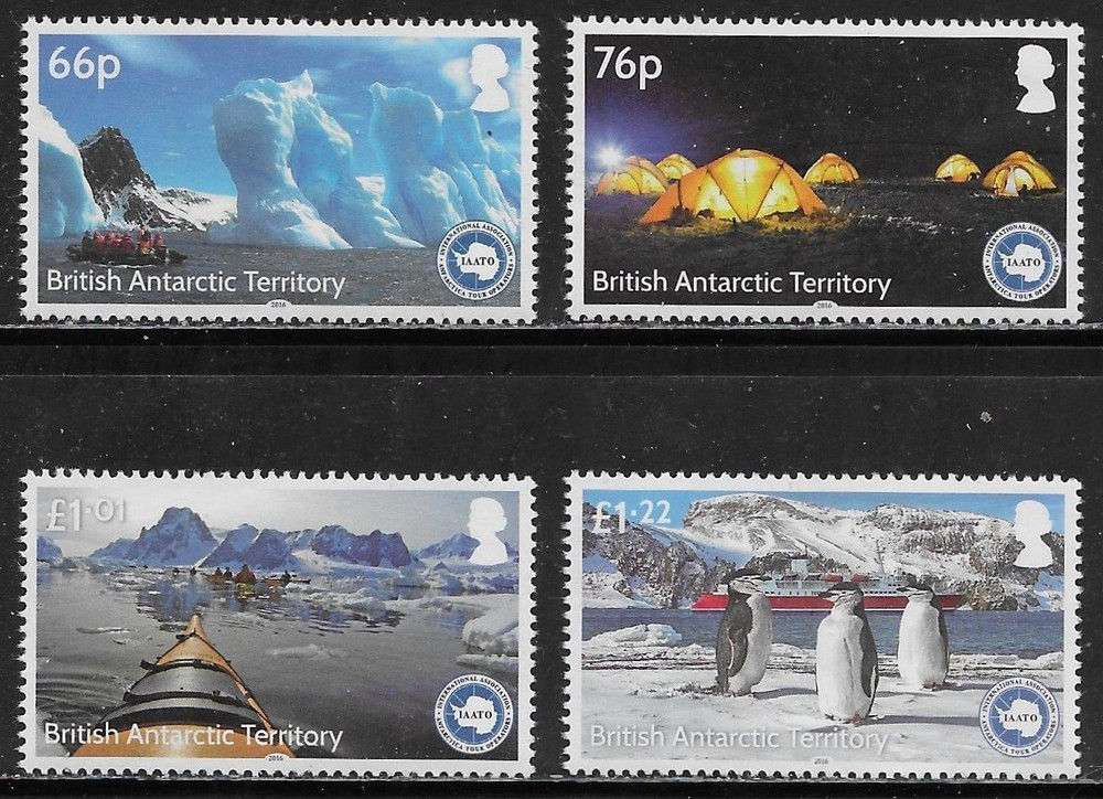 British Antarctic Territory Scott # 512 - 515 MNH