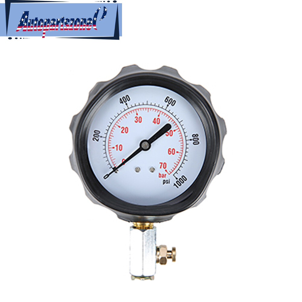 ⭐Diesel Engine Compression Gauge Tester Cylinder Pressure Test Injector Adaptor⭐