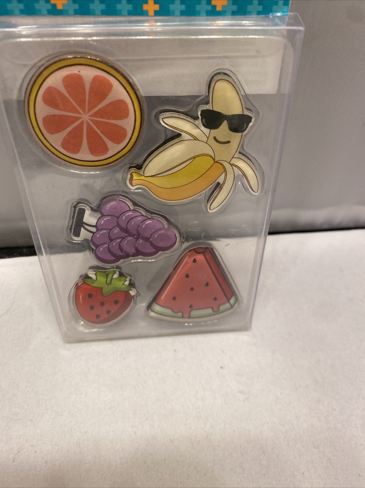 Pen + Gear Fridge Magnet Set Fruit 5-Piece