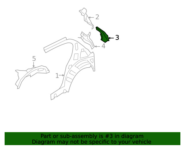 Genuine GM Reinforced Panel 93180686