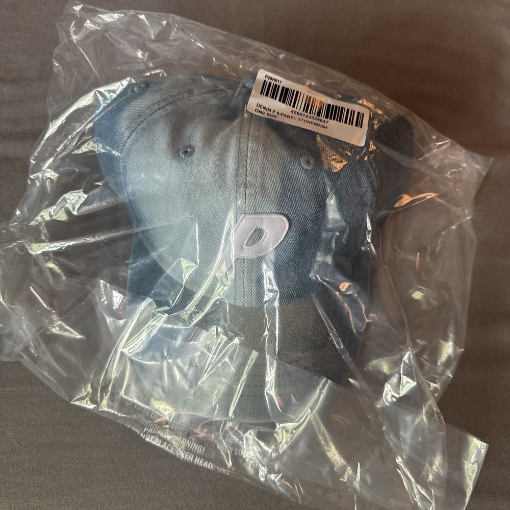 Palace Denim P 6-Panel Stonewash - 25SS