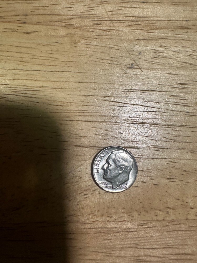 1980 D Roosevelt Dime Strike Error