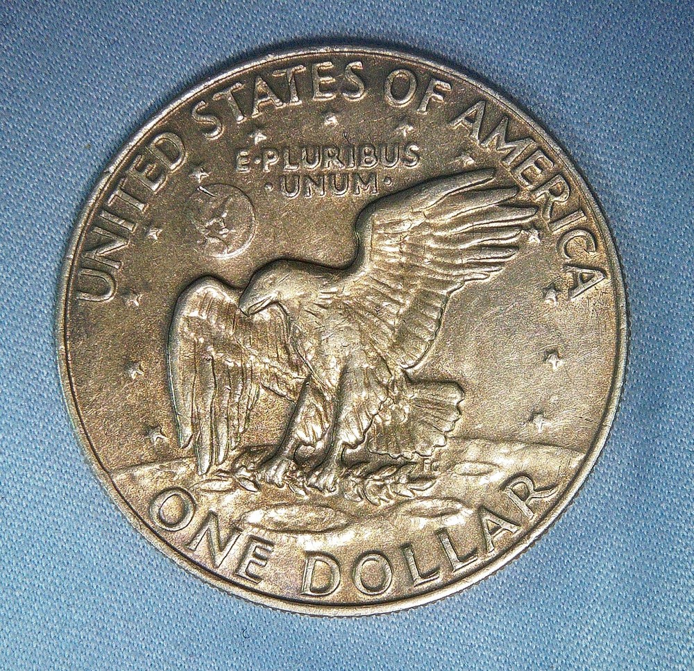 1978-P Eisenhower IKE EF+ Details Toned