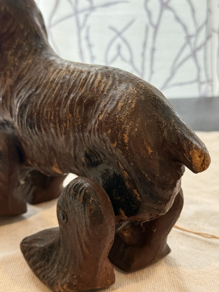 Vintage Cocker Spaniel Pull Toy 1920’s-50’s