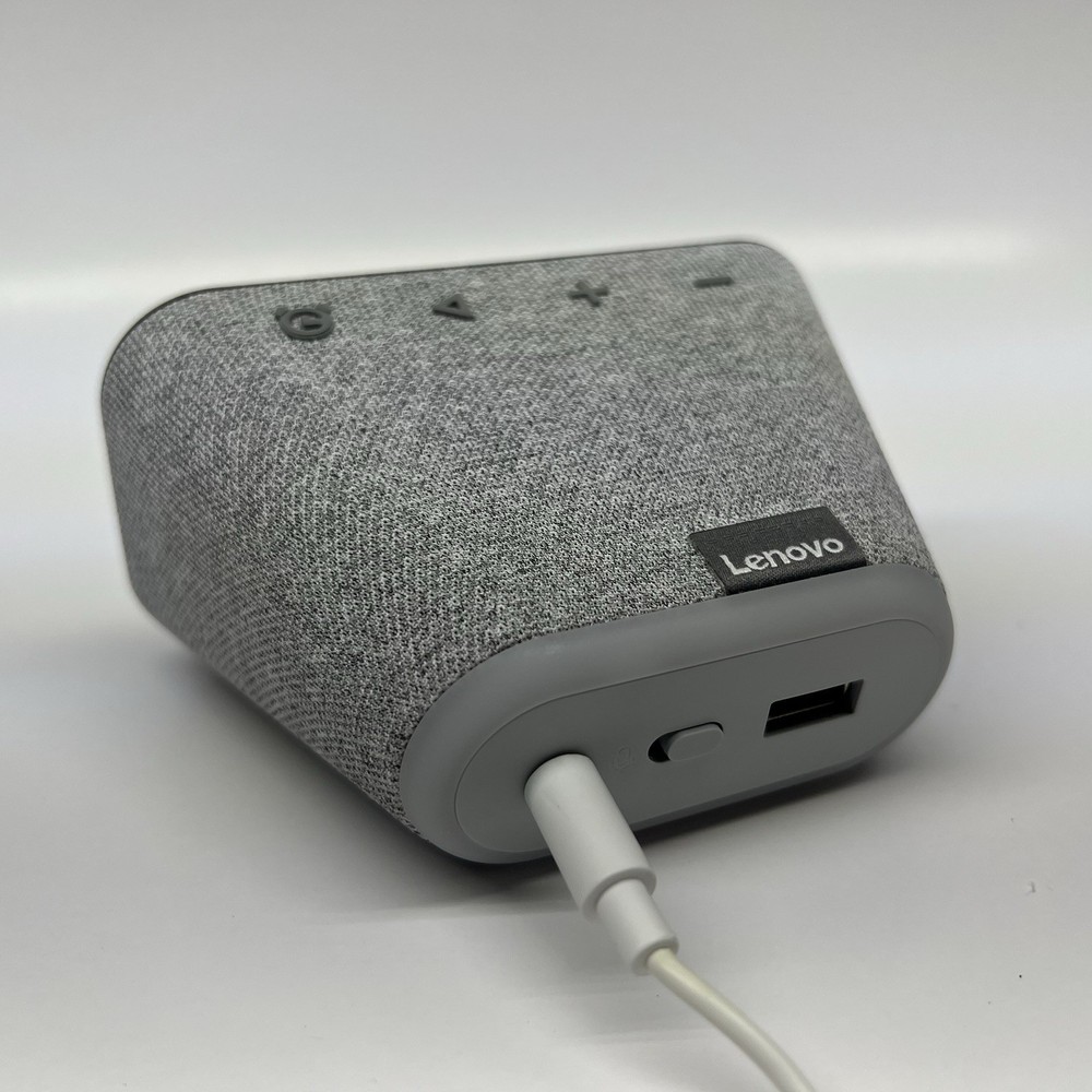 Lenovo Google Smart Clock Essential CD-4N341Y Gray - TESTED WORKING!