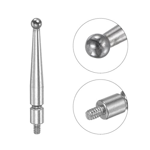 Contact Point for Dial Test Indicator, 2mm Diameter Carbide Ball Tip M1.4x0.3
