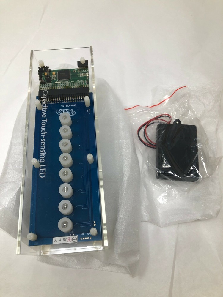 Smart Group SM-8100-RGB Capacitive Touch Sensing LED 8-button