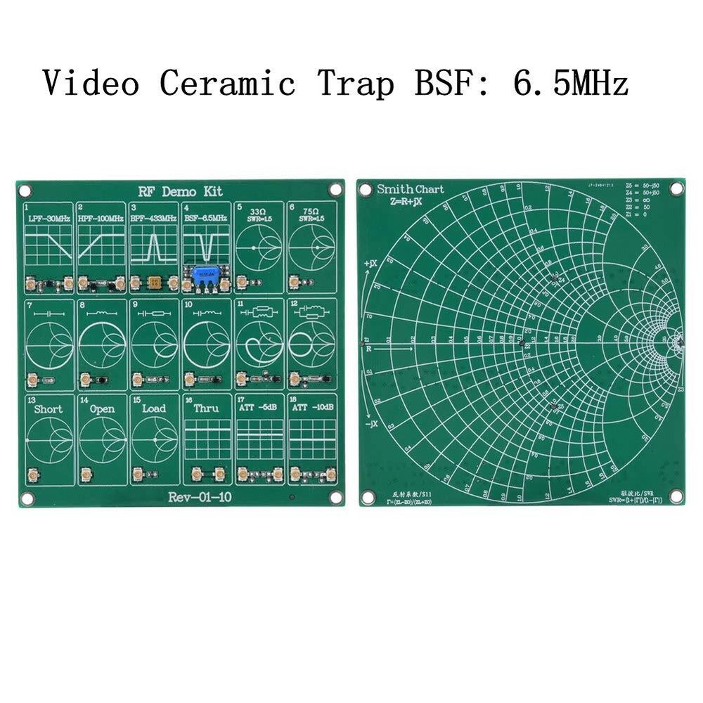 RF Test Board 18 Functional Modules RF Demo Kit NanoVNA RF Test Module Vector...