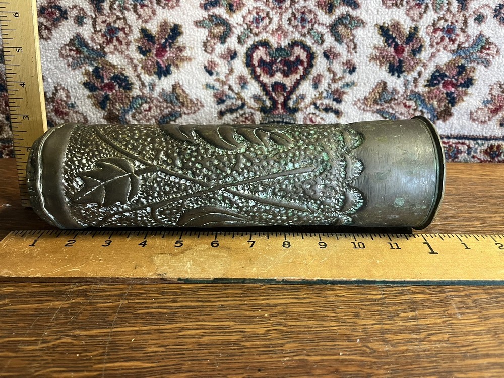 World War II Artillery Shell (Trench Art)