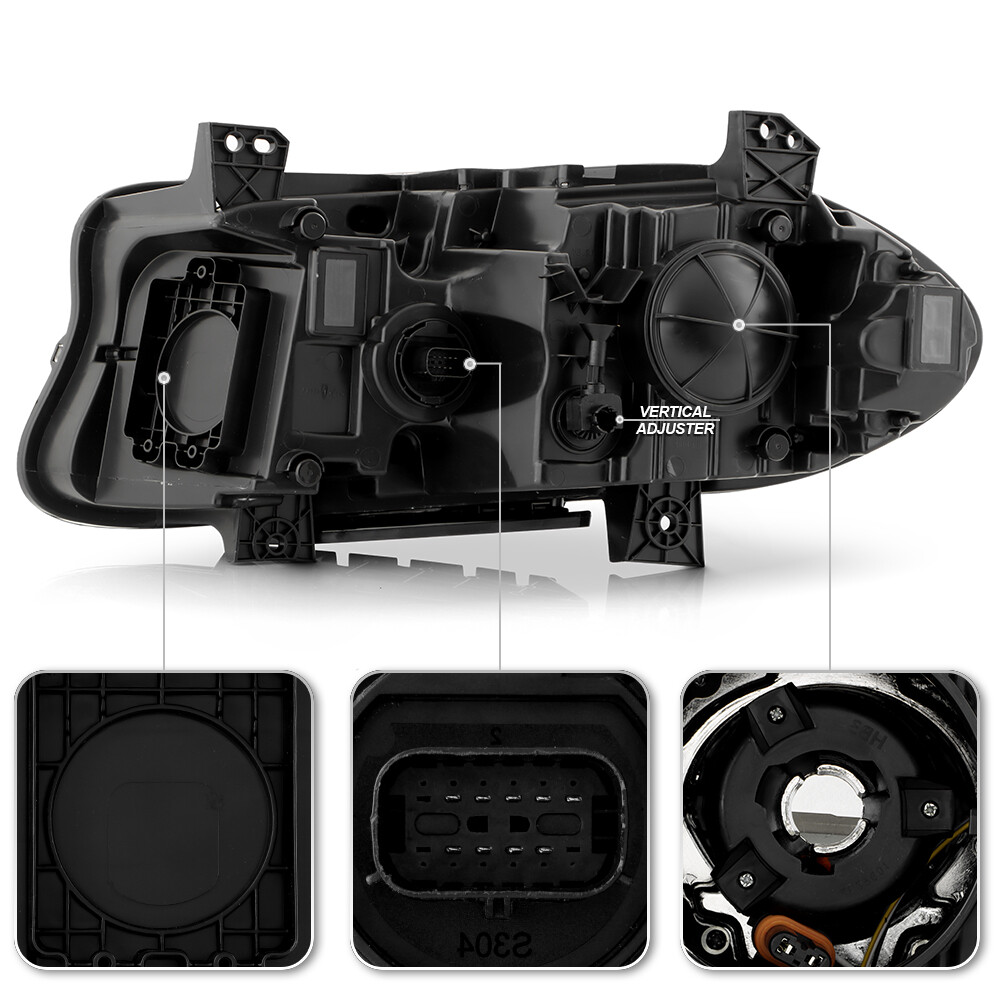 Facelift For 2022-2023 Dodge Charger Halogen LED Switchback Headlight Passenger