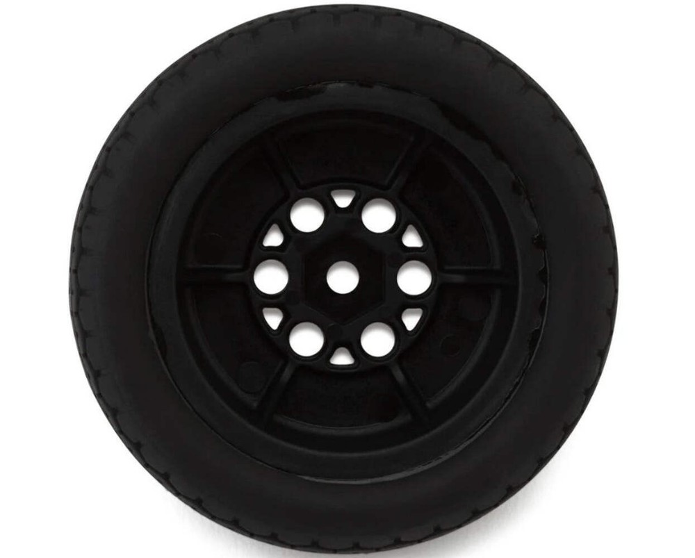 FRONT TIRE SET, MOUNTED, HARD: 22S SPRINT LOSI