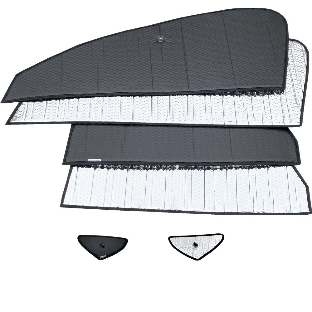 Fit For Ford Focus Hatchback 2013-2018 Side Window Black Silver Privacy Sunshade