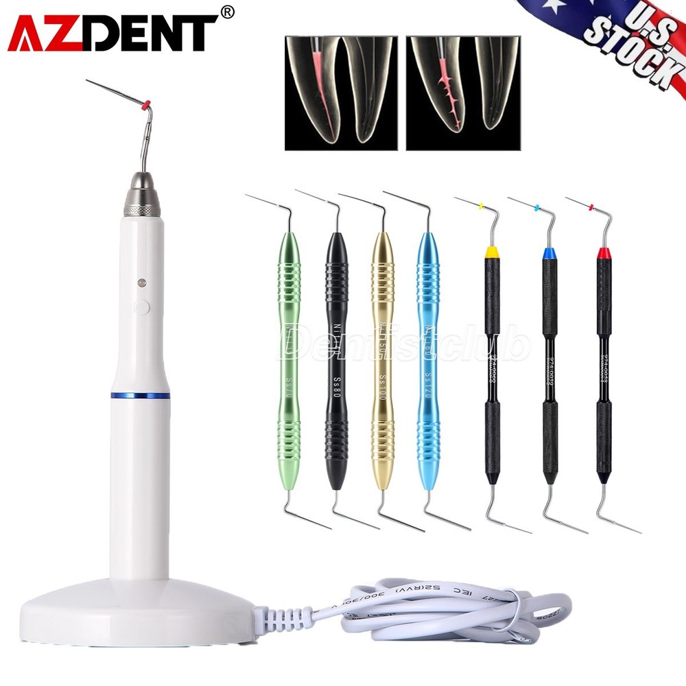 Dental Obturation System Endo Heated Pen/Condenser Gutta Percha Tip Hand Plugger