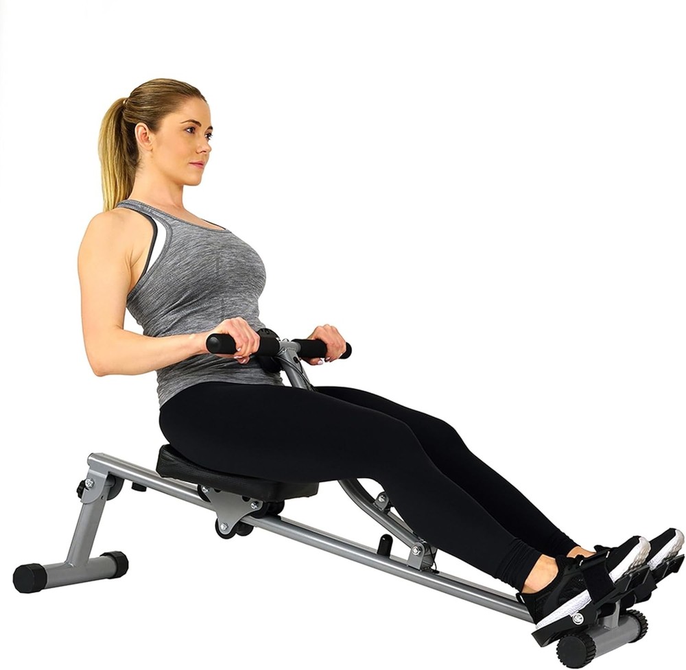 Ergonomic Rowing Machine for Complete Body Workouts—12 Resistance Levels