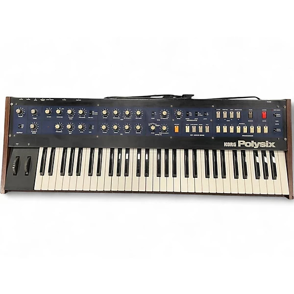 Korg Polysix programmable polyphonic synthesizer 1981