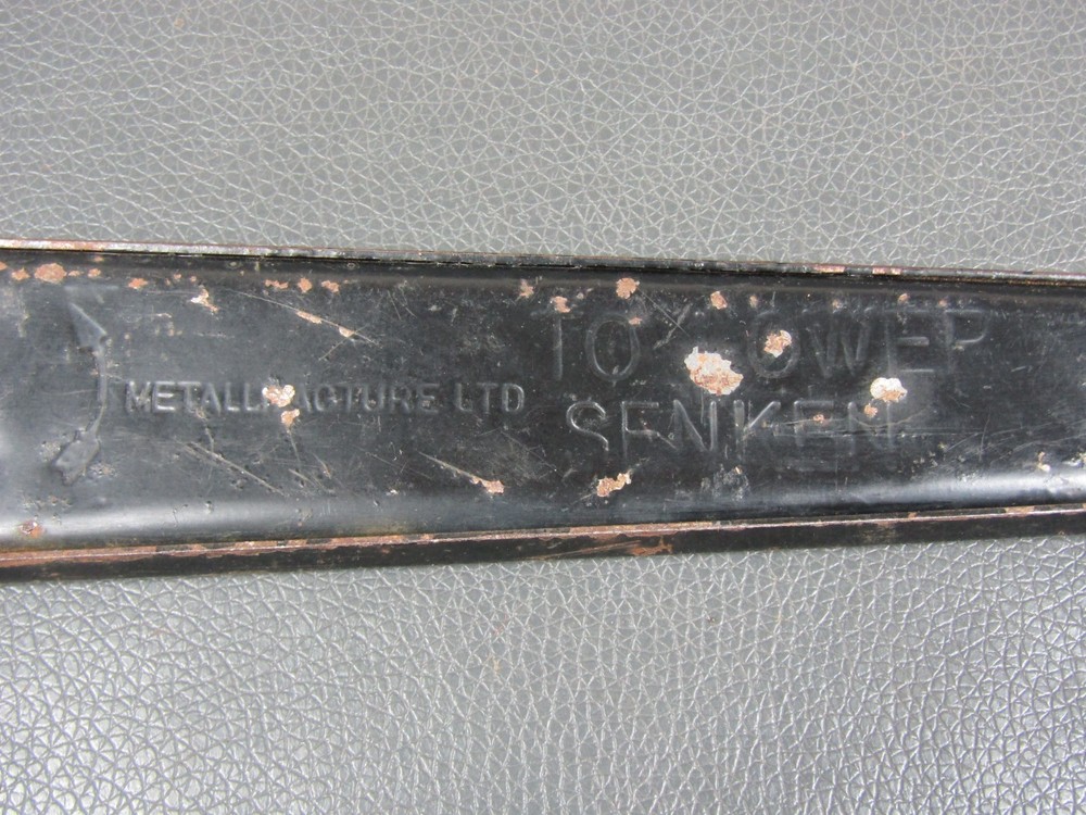 Vintage Metallifacture jack handle classic car tool kit