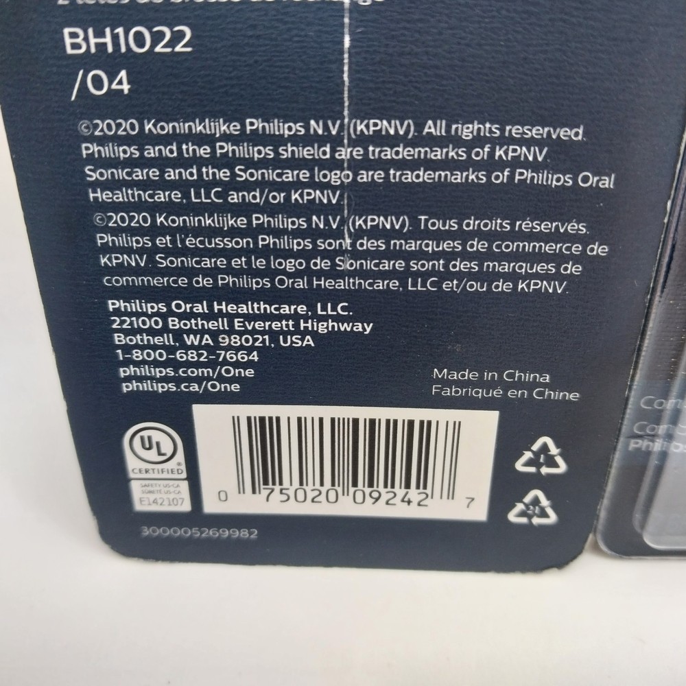 Philips ONE - Replacement Brush Heads 8 Brush Heads NEW