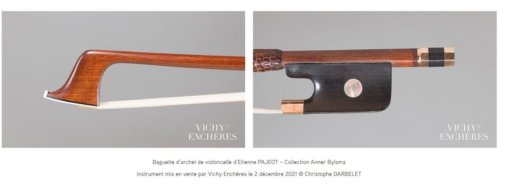 Superb PAJEOT Cello Bow 1830s