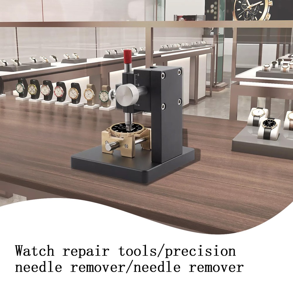 Watch Second Hand Remover Tool Watch Hand Setting &Fitting Press Holder Support
